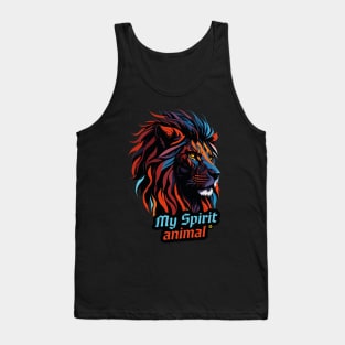 Lion is my spirit animal Tank Top